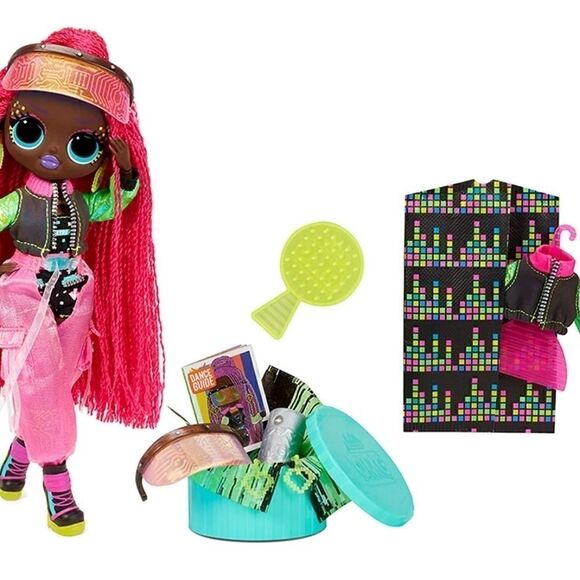 NIB L.O.L OMG "Virtuelle" Dance Dance Dance Doll - Picture 2 of 7